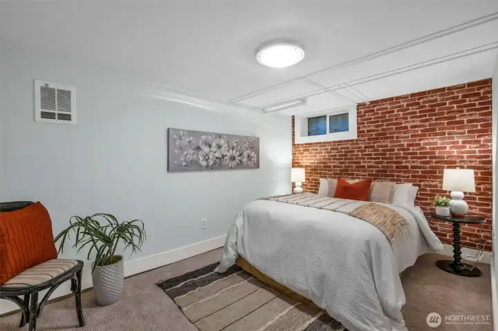 lower level bedroom non-conforming