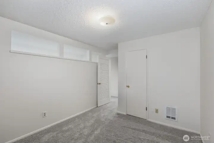 There is a good sized clothes closet. There is a good sized clothes closet.