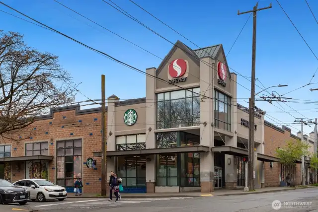 Grocery store 0.1 mile from this home