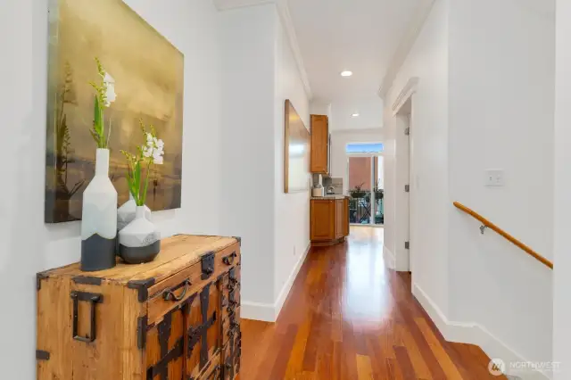 Main floor landing