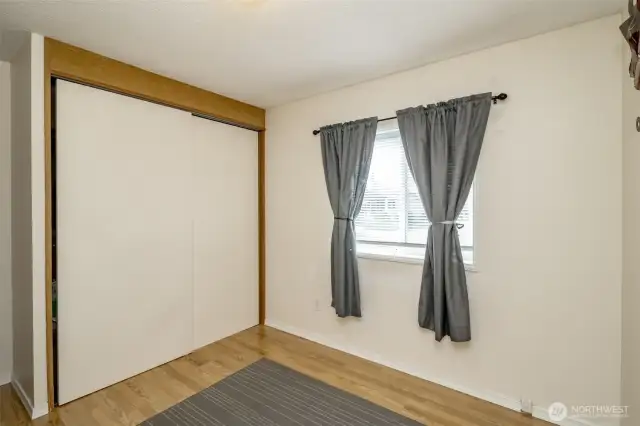 Closet in bedroom number two.