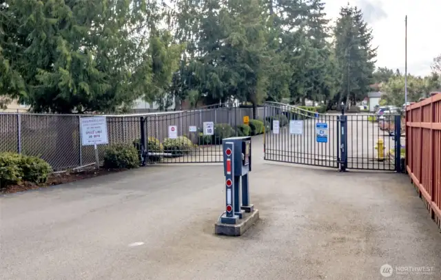 Feel safe and secure in this gated entry community!