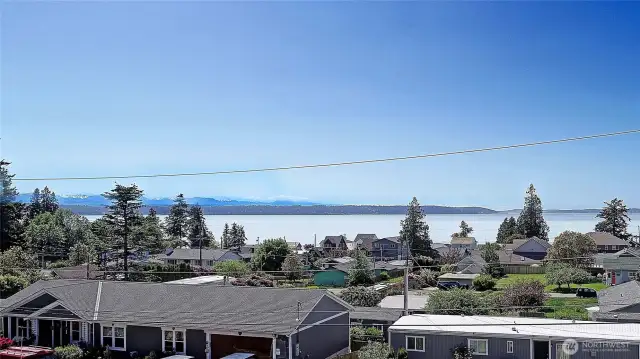 Westerly Puget Sound and Olympic Mountain Views