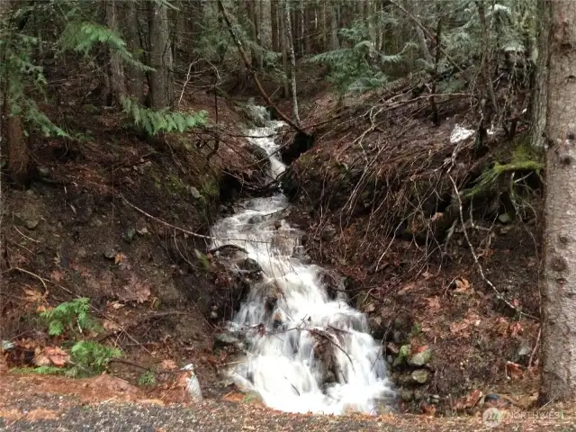 Numerous creeks throughout Kachess Village