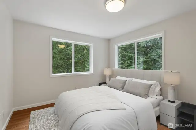 Virtually staged to show an example of how the space could be used.