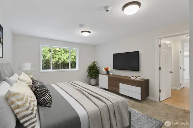 Virtually staged to show an example of how the space could be used.