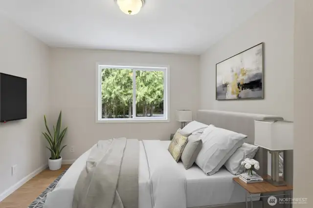 Virtually staged to show an example of how the space could be used.