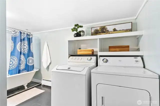 Laundry area