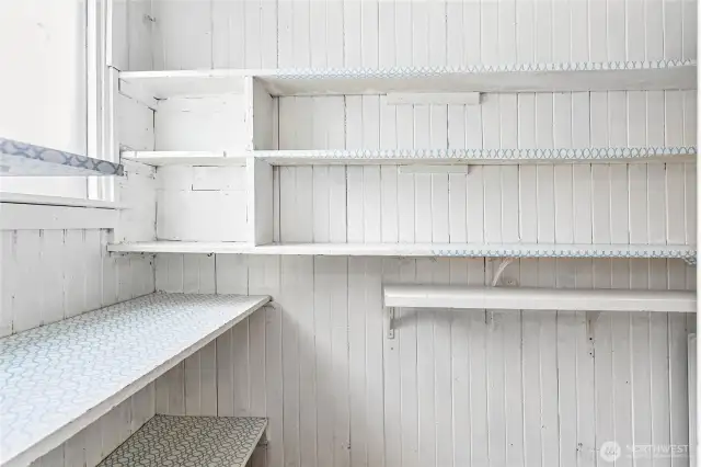 Walk-in pantry/storage