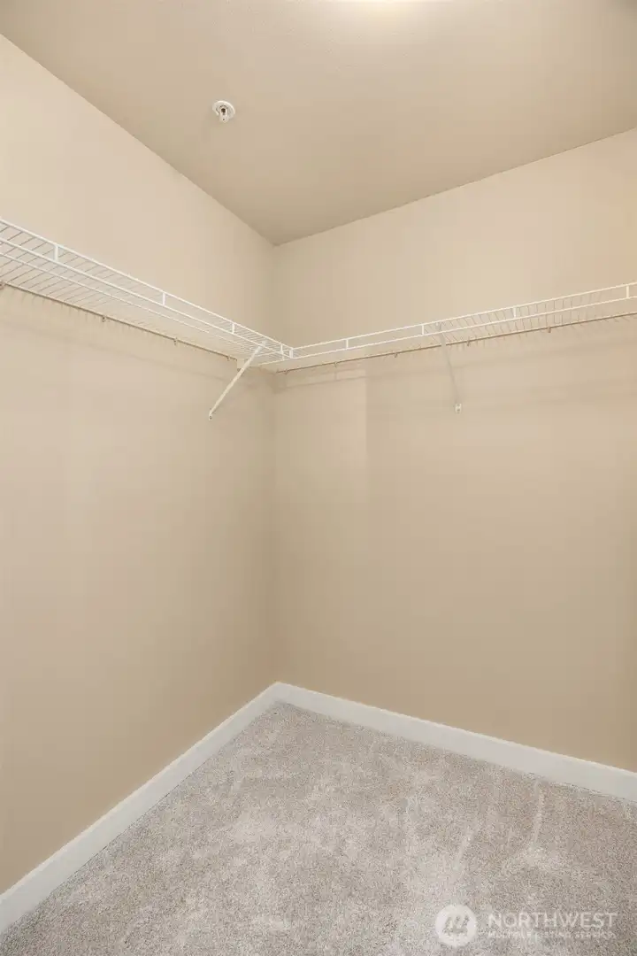 Large walk-in closet