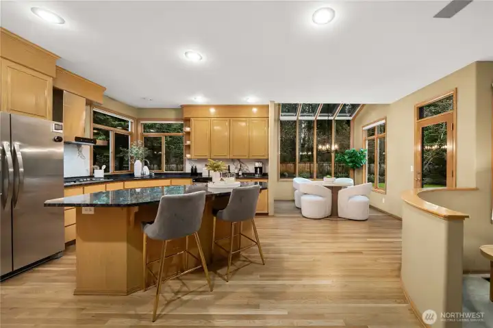 Beautifully refinished hardwood floors showcasing timeless craftsmanship