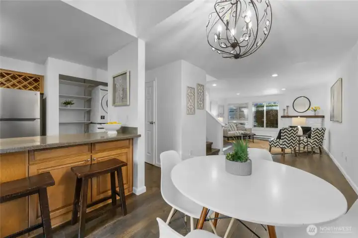 Open Concept Dining Area