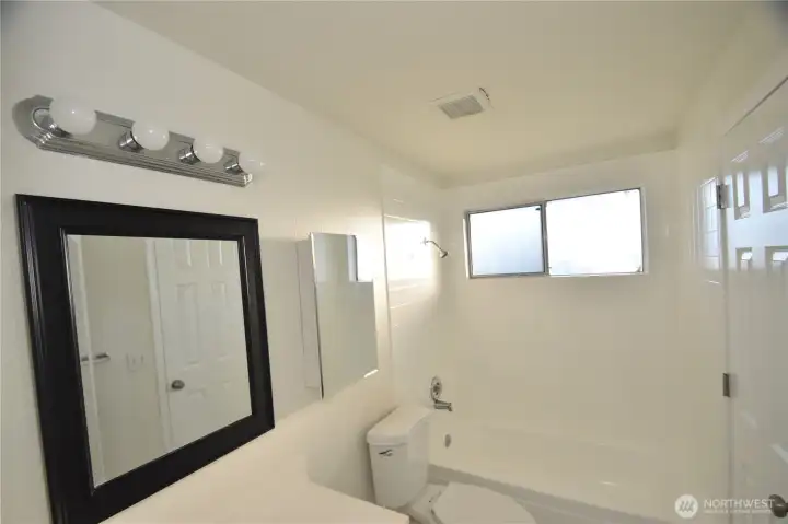 Full bathroom upstairs