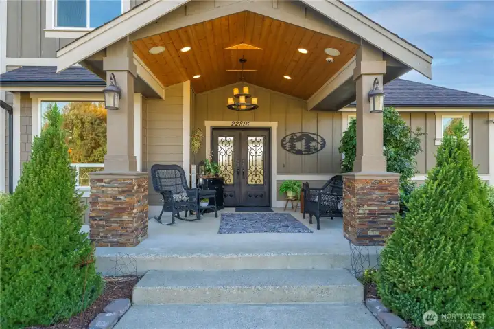 Beautiful front porch