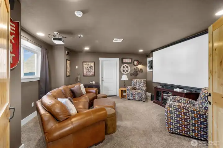 Theater room