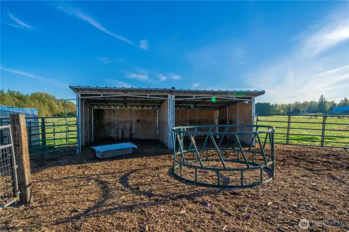 Lean to for your livestock.