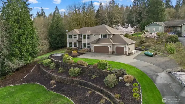 Sitting up on a Knoll overlooking the Valley & Mt. Higgins Ridge