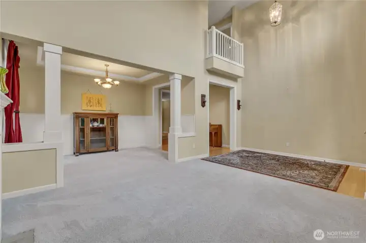 Brand new carpet throughout