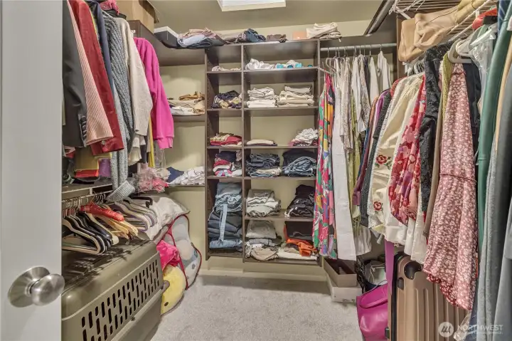 Huge walk in closet