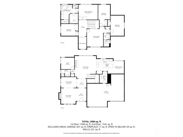 Please note....the sqft is ONLY AN ESTIMATE