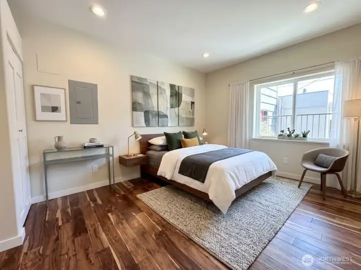 2nd Bedroom-Virtually Staged.