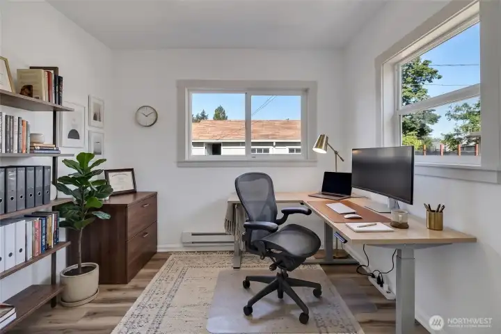This room is virtually staged