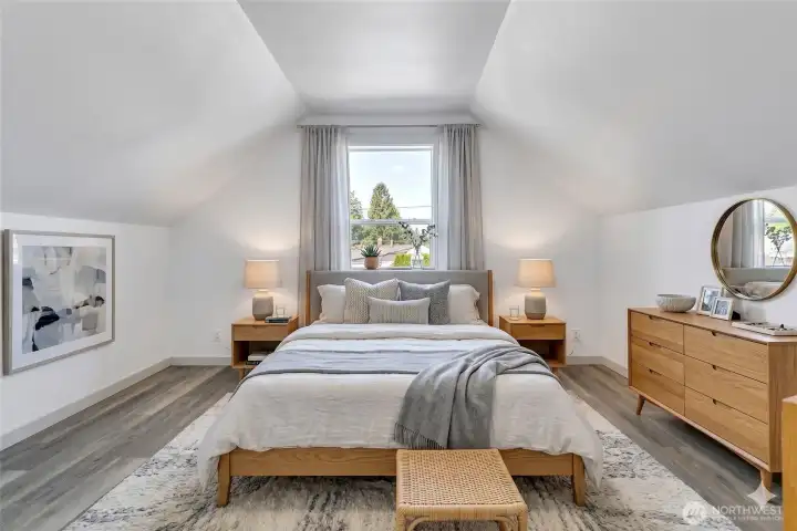 This room is virtually staged