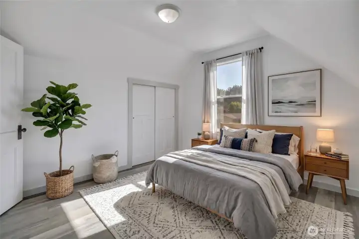 This room is virtually staged