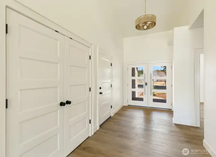 Entry looking towards front doors
