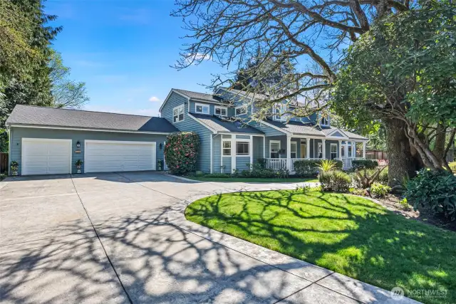 50-year roof and attached three car garage