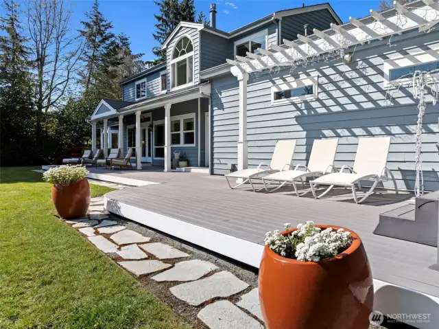 Ample room for outdoor entertaining