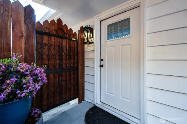 Covered Entrance