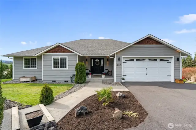 Front shot of home
