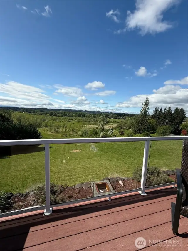 View from the upper deck