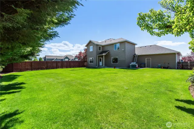 Wow!!! You could put a #PICKLEBALL court back here or a POOL!