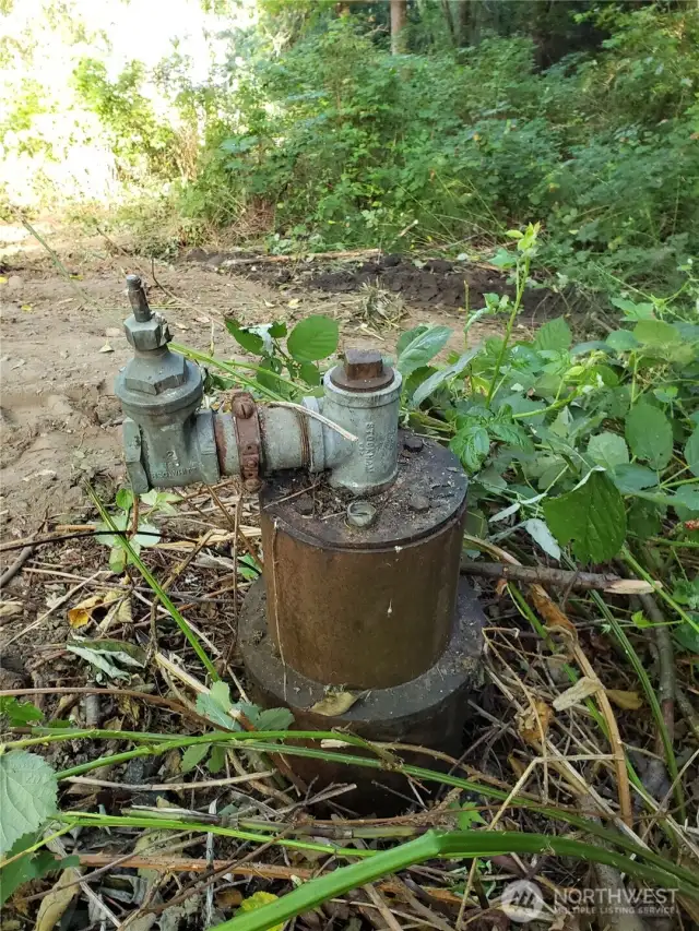 Close Up of old 10 inch former City of Bremerton municipal well head
