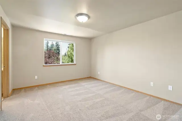 Primary bedroom on 2nd floor