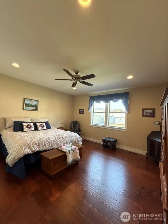Spacious Primary Bedroom with en suite bath