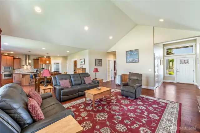 Living Room - Dining area - Kitchen