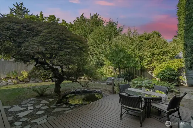 Imagine ending your evening enjoying your own private oasis in the heart of the city!