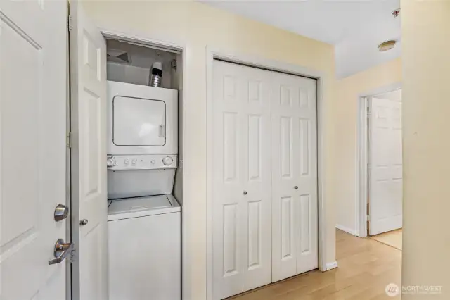 Washer & Dryer in unit