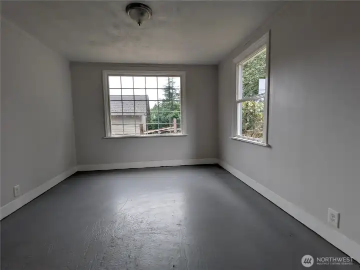 Dining room is ready for your choice of flooring!