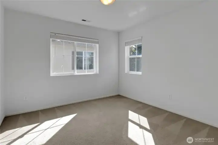 Bedroom #3 is also at the front of the house.