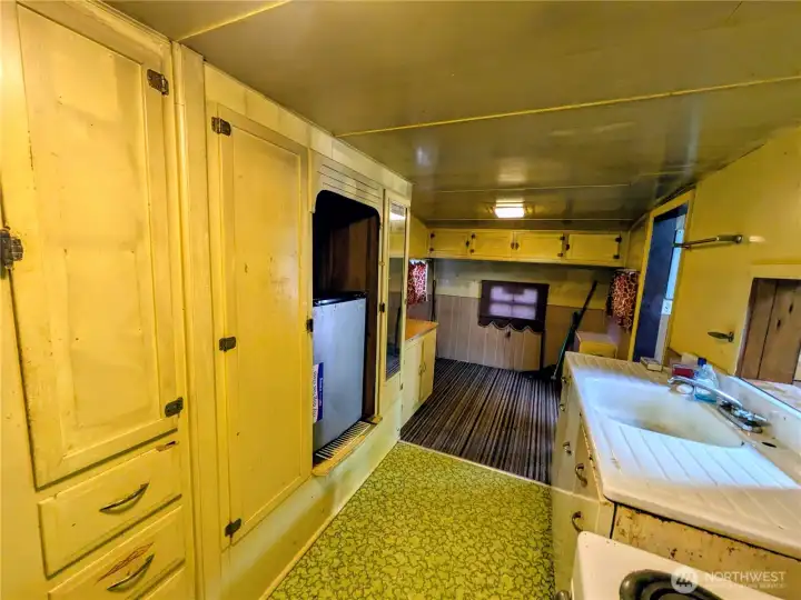 looking to dining area