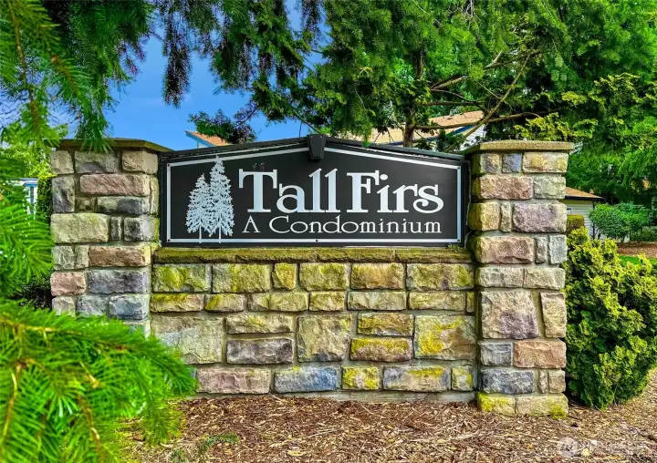 Welcome to the well cared for Tall Firs community.