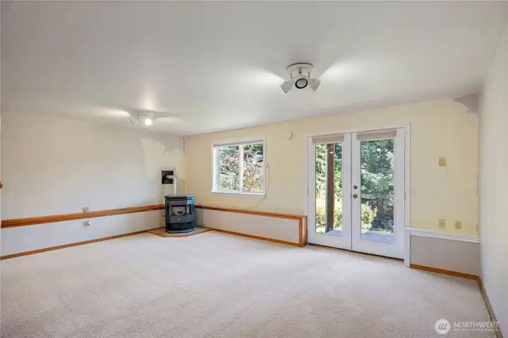 2nd pellet stove for warm winter nights