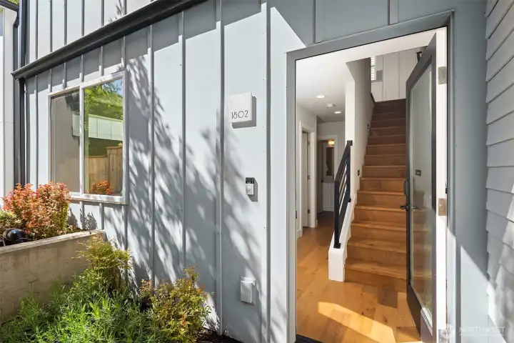 Private entry with daylight entry level. Private entry with daylight entry level.
