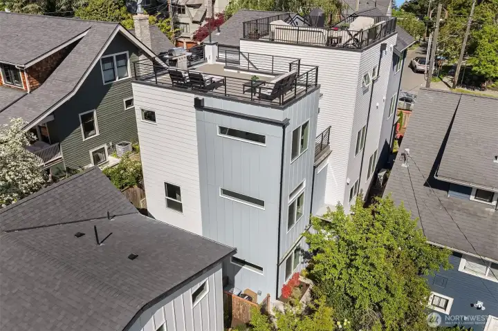 Sited within a boutique development of three private homes, 1802 is nestled in the heart of Madrona, Enjoy rare access to a true single-family home community with the convenience of townhome living. Extremely quiet living with vistas overlooking the community, and views of the Cascade mountains + Lake Washington. Sited within a boutique development of three private homes, 1802 is nestled in the heart of Madrona, Enjoy rare access to a true single-family home community with the convenience of townhome living. Extremely quiet living with vistas overlooking the community, and views of the Cascade mountains + Lake Washington.