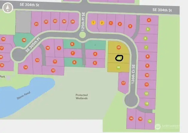 The Willows community map The Willows community map