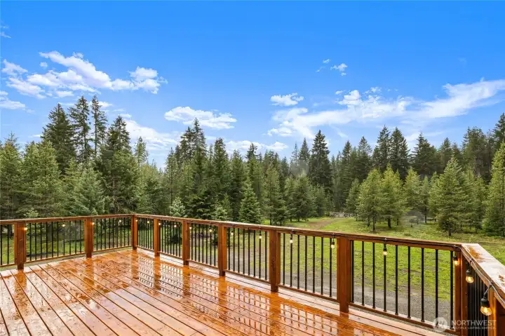 Peaceful outdoor setting with room to relax and entertain.